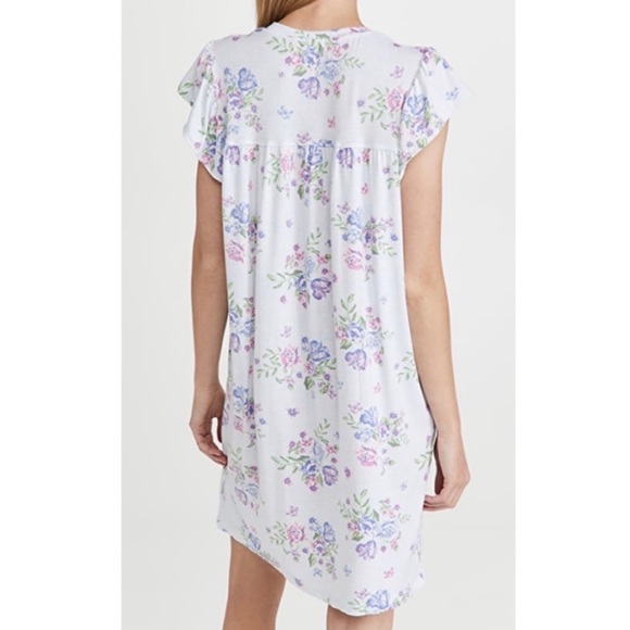 You Say Ruffle Sleeve Sleep Shirt Medium NWT - Picture 3 of 9